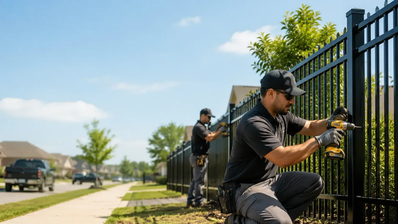 Metal Fence Installation in Cohoctah, MI